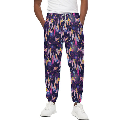 Boho Dream Catcher Pattern Print Cotton Pants