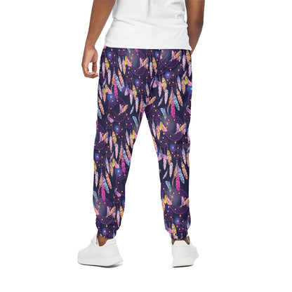 Boho Dream Catcher Pattern Print Cotton Pants