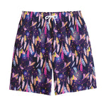Boho Dream Catcher Pattern Print Cotton Shorts