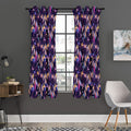 Boho Dream Catcher Pattern Print Grommet Curtain Panels