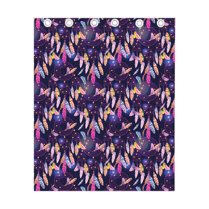 Boho Dream Catcher Pattern Print Curtain