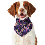 Boho Dream Catcher Pattern Print Dog Bandana