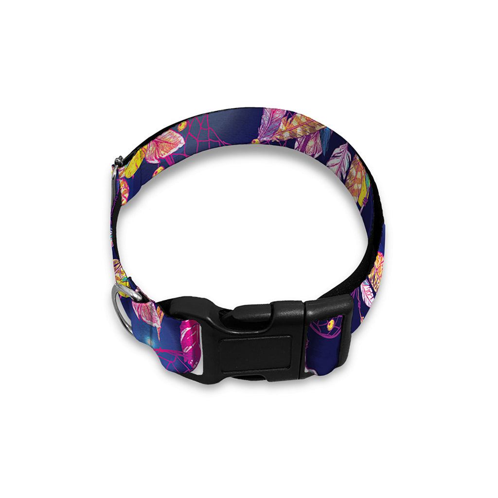 Boho Dream Catcher Pattern Print Dog Collar