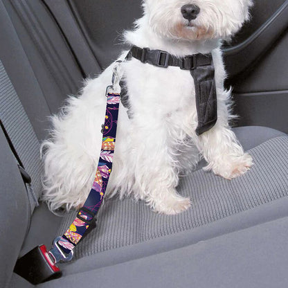 Boho Dream Catcher Pattern Print Dog Seat Belt