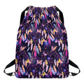 Boho Dream Catcher Pattern Print Drawstring Backpack