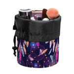 Boho Dream Catcher Pattern Print Drawstring Makeup Bag