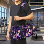Boho Dream Catcher Pattern Print Gym Bag