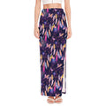 Boho Dream Catcher Pattern Print High Slit Maxi Skirt