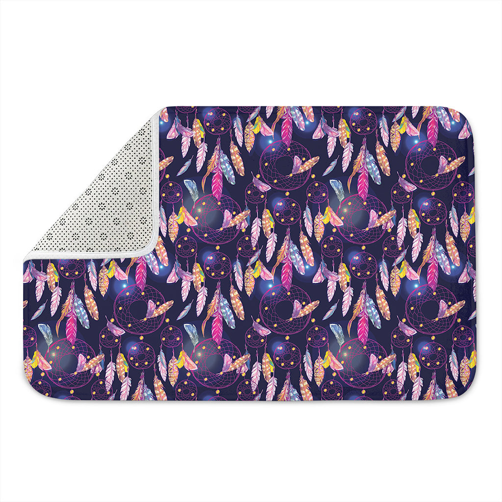 Boho Dream Catcher Pattern Print Indoor Door Mat