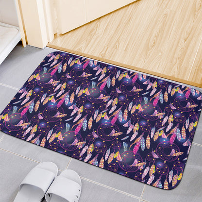 Boho Dream Catcher Pattern Print Indoor Door Mat