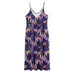 Boho Dream Catcher Pattern Print Jersey Midi Cami Dress