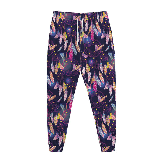 Boho Dream Catcher Pattern Print Jogger Pants