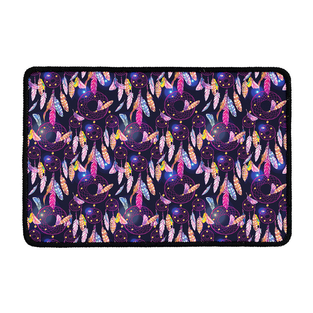 Boho Dream Catcher Pattern Print Kitchen Mat