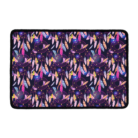 Boho Dream Catcher Pattern Print Kitchen Mat