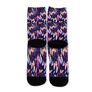 Boho Dream Catcher Pattern Print Long Socks