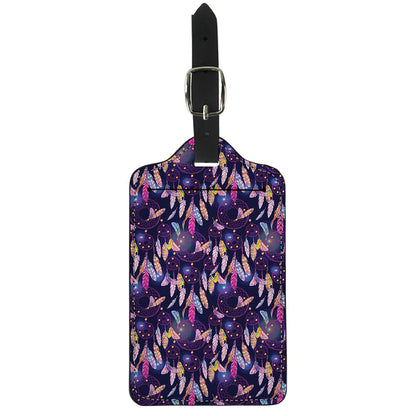 Boho Dream Catcher Pattern Print Luggage Tag