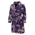 Boho Dream Catcher Pattern Print Men's Bathrobe