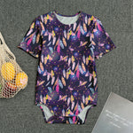 Boho Dream Catcher Pattern Print Men's Bodysuit