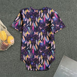 Boho Dream Catcher Pattern Print Men's Bodysuit