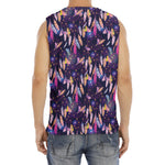 Boho Dream Catcher Pattern Print Men's Fitness Tank Top
