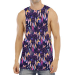 Boho Dream Catcher Pattern Print Men's Muscle Tank Top