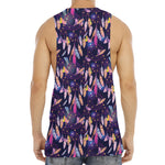 Boho Dream Catcher Pattern Print Men's Muscle Tank Top
