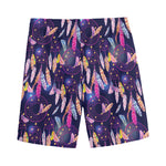 Boho Dream Catcher Pattern Print Men's Sports Shorts