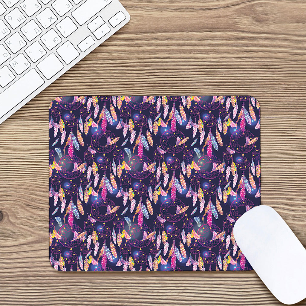Boho Dream Catcher Pattern Print Mouse Pad