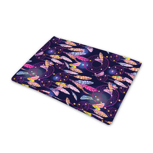 Boho Dream Catcher Pattern Print Pet Cooling Mat Cover