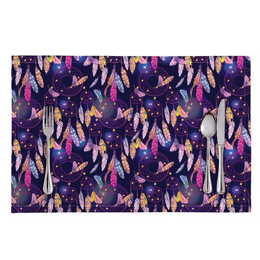 Boho Dream Catcher Pattern Print Placemat
