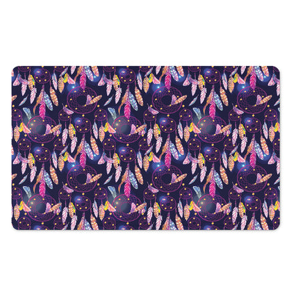 Boho Dream Catcher Pattern Print Polyester Doormat