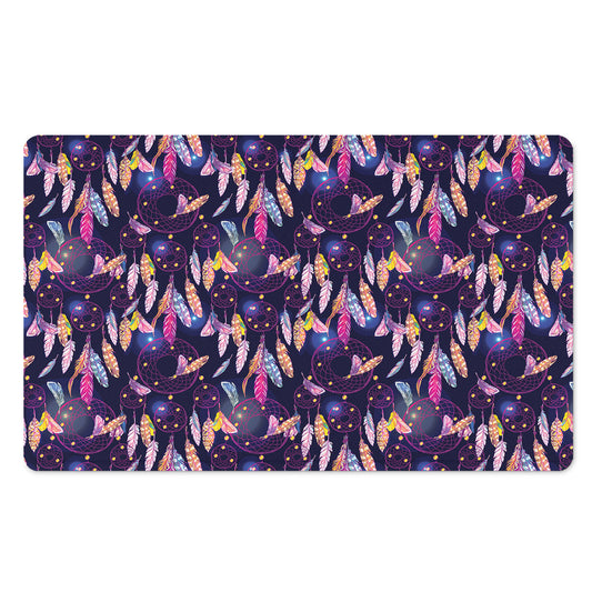 Boho Dream Catcher Pattern Print Polyester Doormat