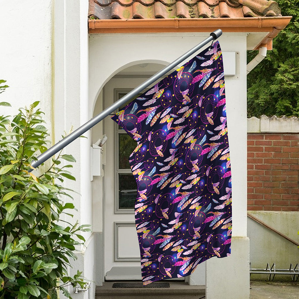 Boho Dream Catcher Pattern Print Polyester Flag