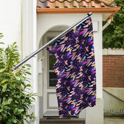 Boho Dream Catcher Pattern Print Polyester Flag