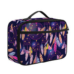 Boho Dream Catcher Pattern Print Portable Lunch Bag