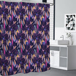 Boho Dream Catcher Pattern Print Premium Shower Curtain