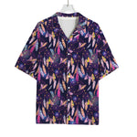 Boho Dream Catcher Pattern Print Rayon Hawaiian Shirt