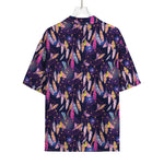 Boho Dream Catcher Pattern Print Rayon Hawaiian Shirt