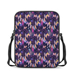 Boho Dream Catcher Pattern Print Rectangular Crossbody Bag
