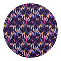 Boho Dream Catcher Pattern Print Round Blanket