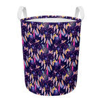 Boho Dream Catcher Pattern Print Round Laundry Basket