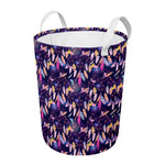 Boho Dream Catcher Pattern Print Round Laundry Basket
