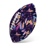 Boho Dream Catcher Pattern Print Rugby Ball
