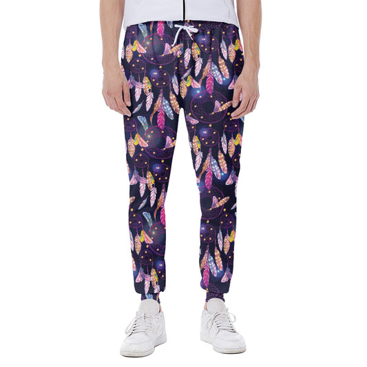 Boho Dream Catcher Pattern Print Scuba Joggers