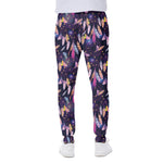 Boho Dream Catcher Pattern Print Scuba Joggers