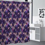 Boho Dream Catcher Pattern Print Shower Curtain
