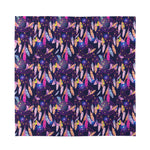 Boho Dream Catcher Pattern Print Silk Bandana