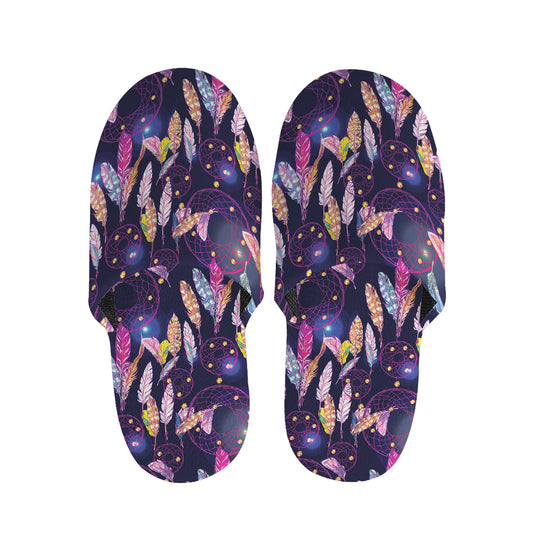 Boho Dream Catcher Pattern Print Slippers