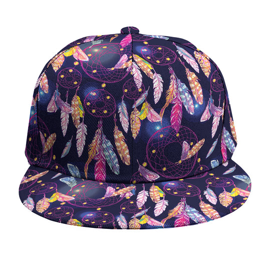 Boho Dream Catcher Pattern Print Snapback Cap
