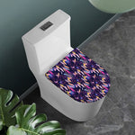 Boho Dream Catcher Pattern Print Toilet Lid Cover